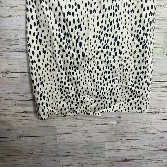 Banana republic white black pencil  skirt size 6 - Picture 2 of 6